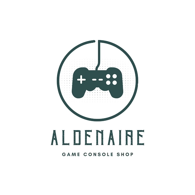 Logotipo da loja de consolas de jogos Aldenaire