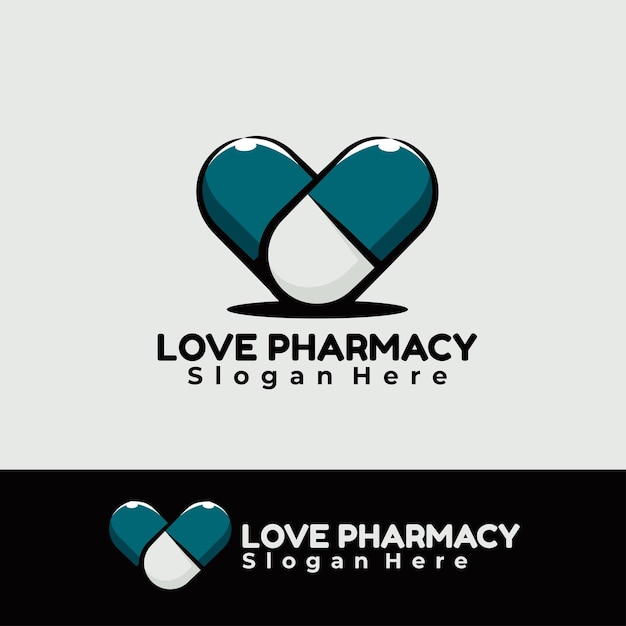 Vetor logotipo da love pharma company