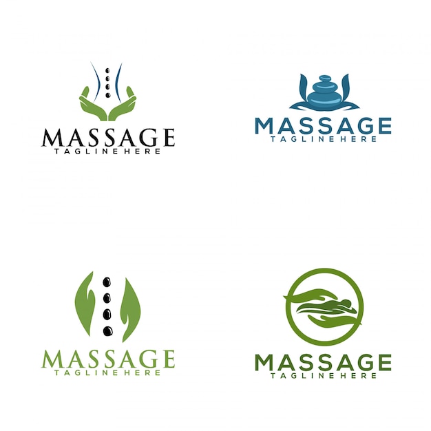 Logotipo da massagem