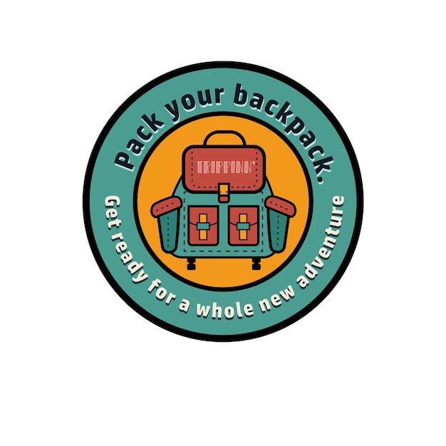 logotipo da mochila