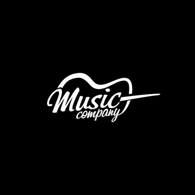 Vetor logotipo da música