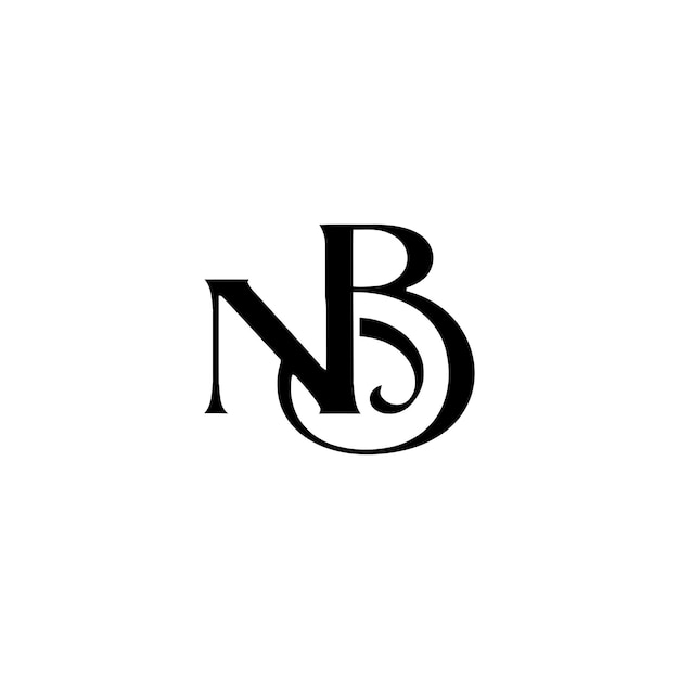 Vetor logotipo da nb