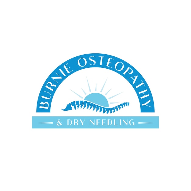 Vetor logotipo da osteopatia