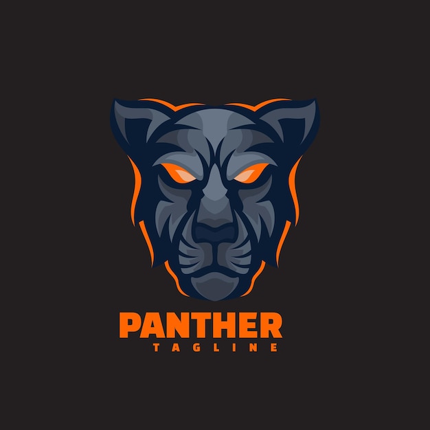 logotipo da pantera