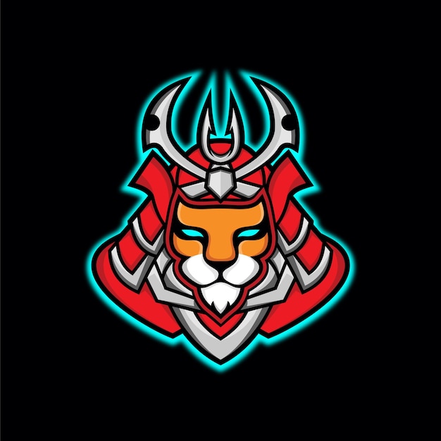 Vetor logotipo da red lion design