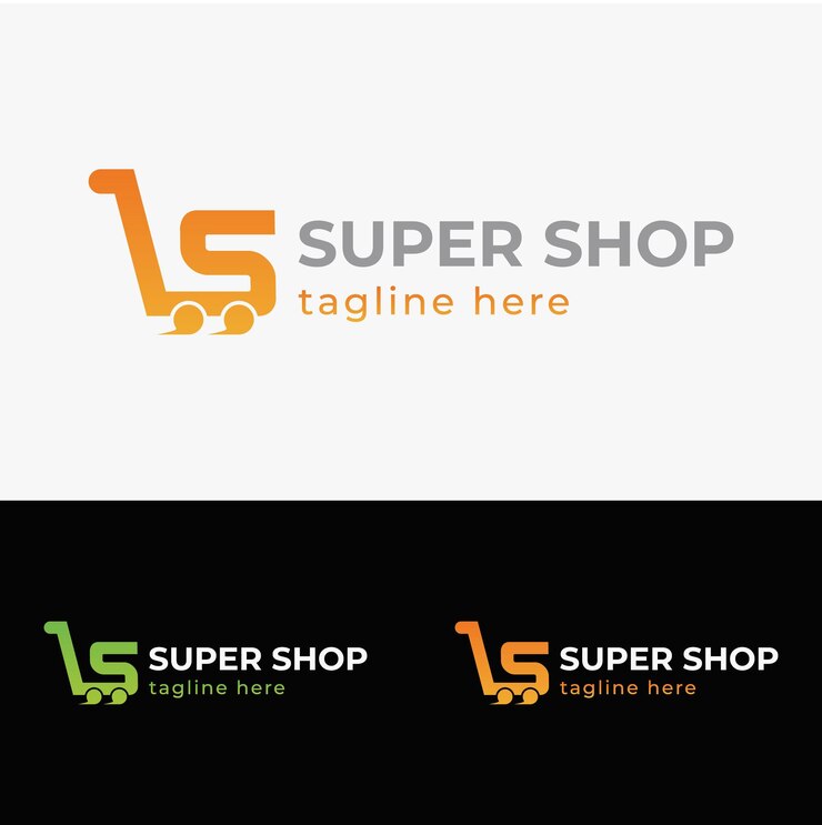Vetor logotipo da super loja