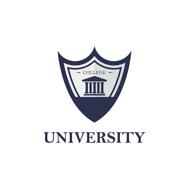 Vetor logotipo da universidade