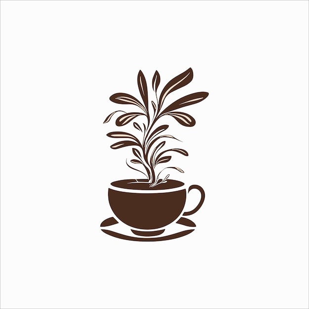 Logotipo da xícara de café