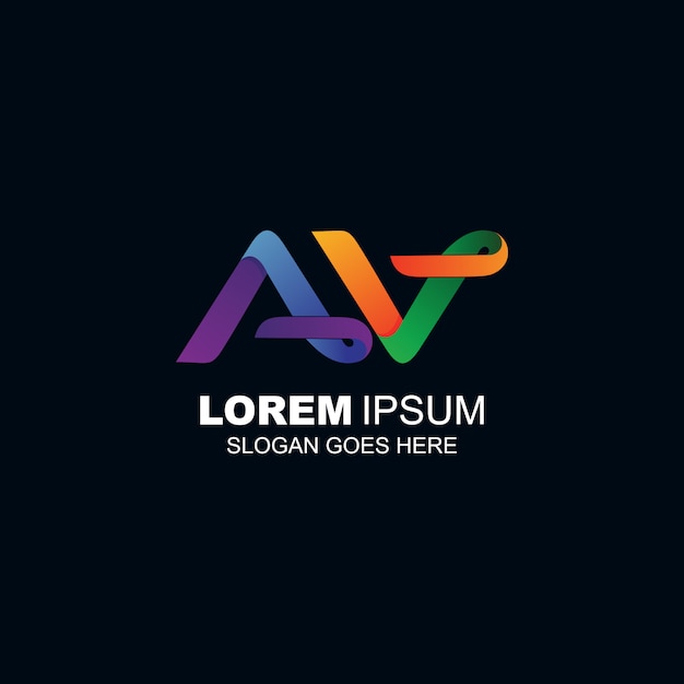 Logotipo das letras aev