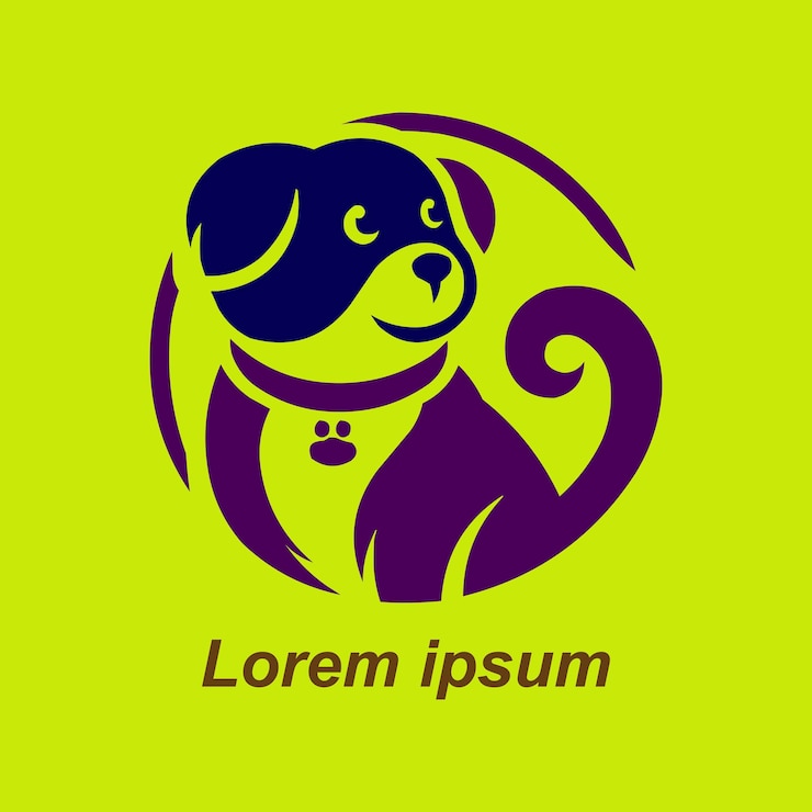 Vetor logotipo de animal de estimação para a sua marca