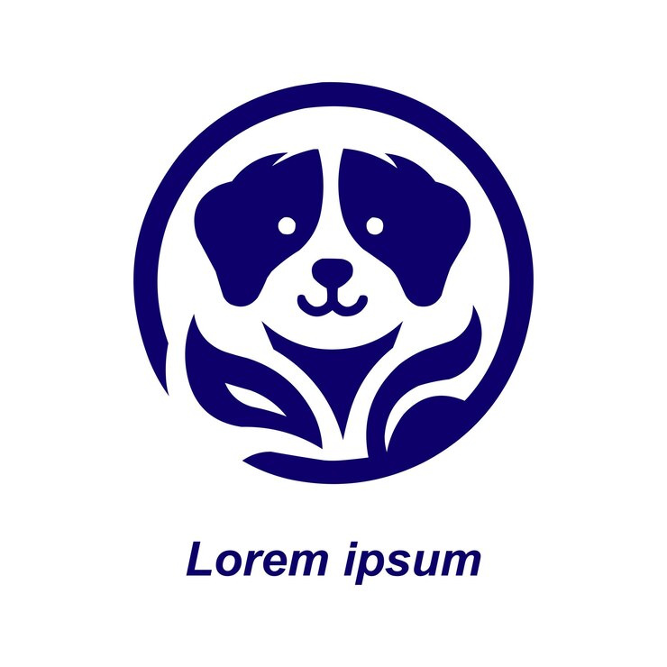Vetor logotipo de animal de estimação para a sua marca