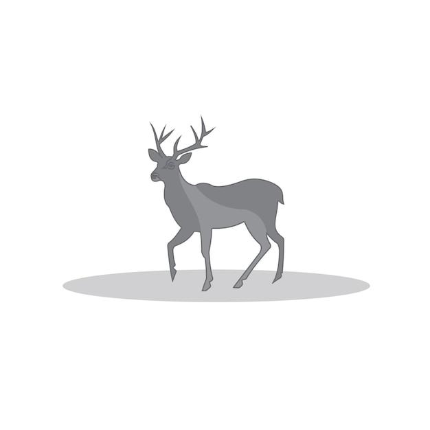 Logotipo de arte de Deer Victor