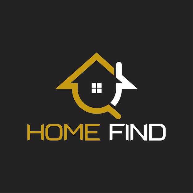 Logotipo de busca em casa