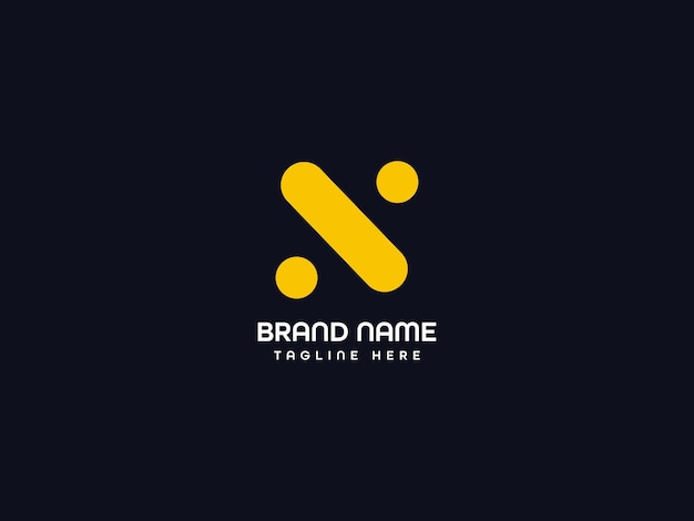 logotipo de carta de negócio moderno