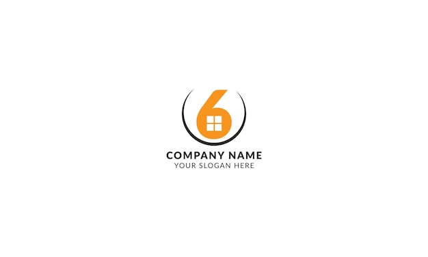 Logotipo de casa caprichoso adicionando um toque de brincadeira e imaginação à doméstica