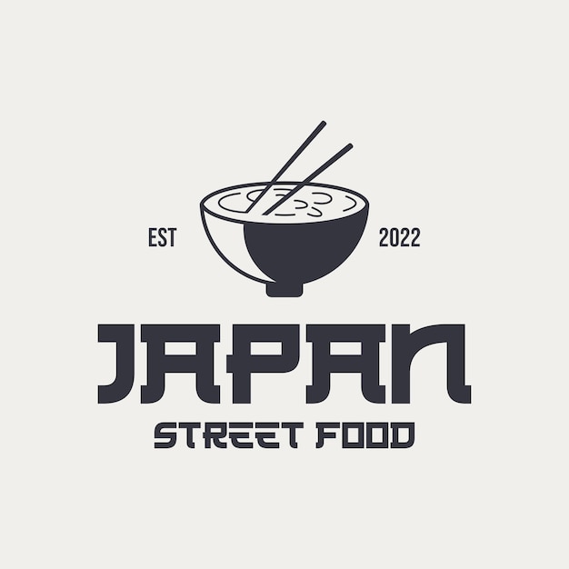 logotipo de comida japonesa