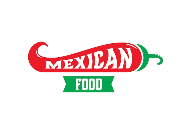 Logotipo de comida mexicana