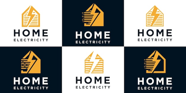 Logotipo de construção de edifícios de tecnologia logotipo de melhoramento da casa construção com conceito de tecnologia