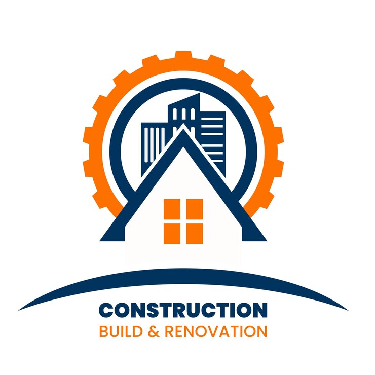Vetor logotipo de construção modelo de casa de arquiteto logotipo vetor de design arquitetônico e de construção