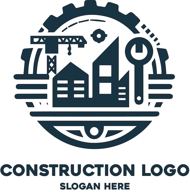 Logotipo de construção