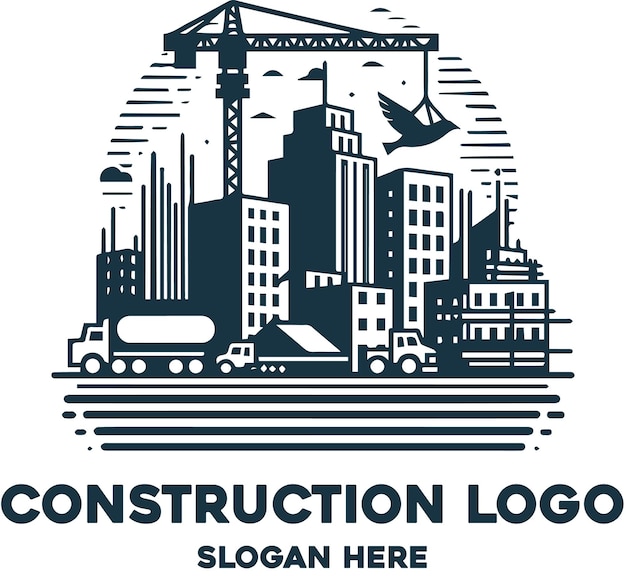 Logotipo de construção