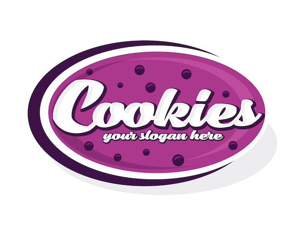 Vetor logotipo de cookie