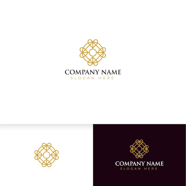 Logotipo de Decoração de Beleza de Amor