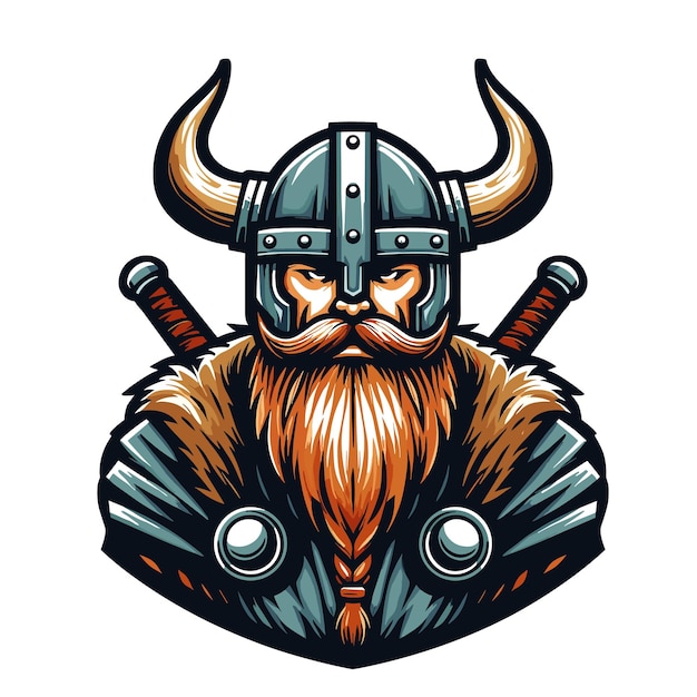 Vetor logotipo de esparta viking tribal