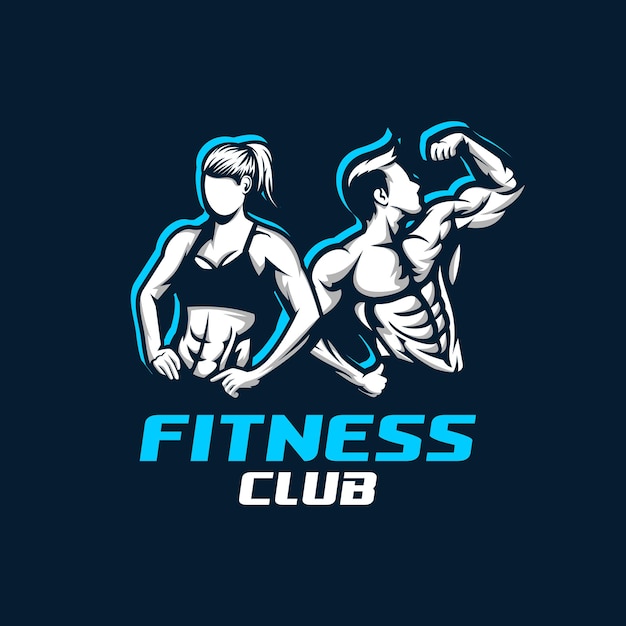 Vetor logotipo de fitness