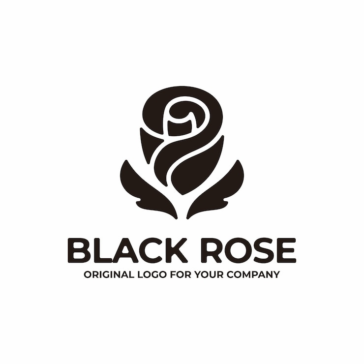 Vetor logotipo de flor rosa elegante e criativo para vários fins de logotipo de sua empresa
