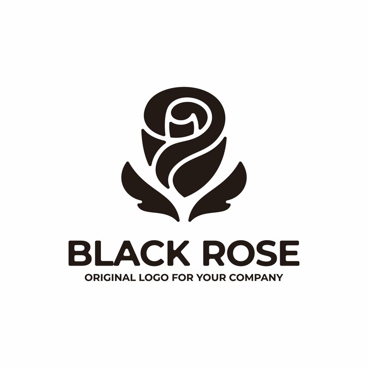 Vetor logotipo de flor rosa elegante e criativo para vários fins de logotipo de sua empresa
