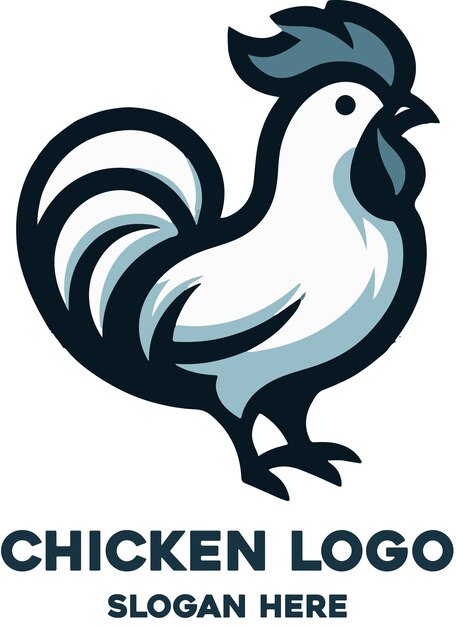 Vetor logotipo de frango