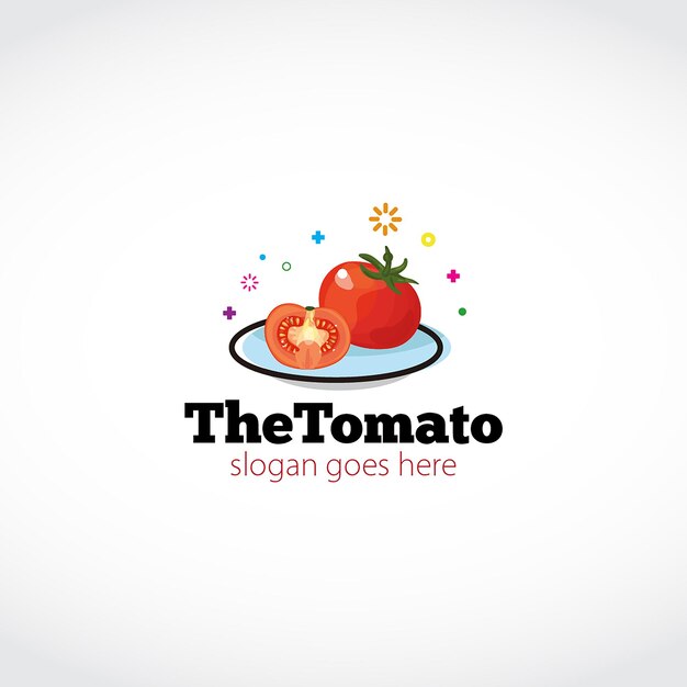 Logotipo de fruta ou vetor de logotipo