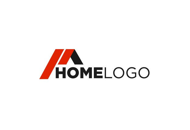 Logotipo de imóveis para casa ou construção