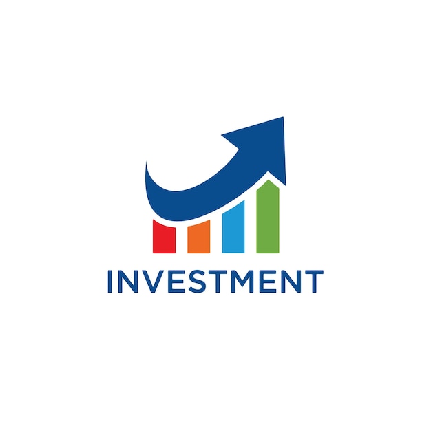 Logotipo de investimento com letra maiúscula N logotipo financeiro logotipo de investimento financeiro logotipo de negócio