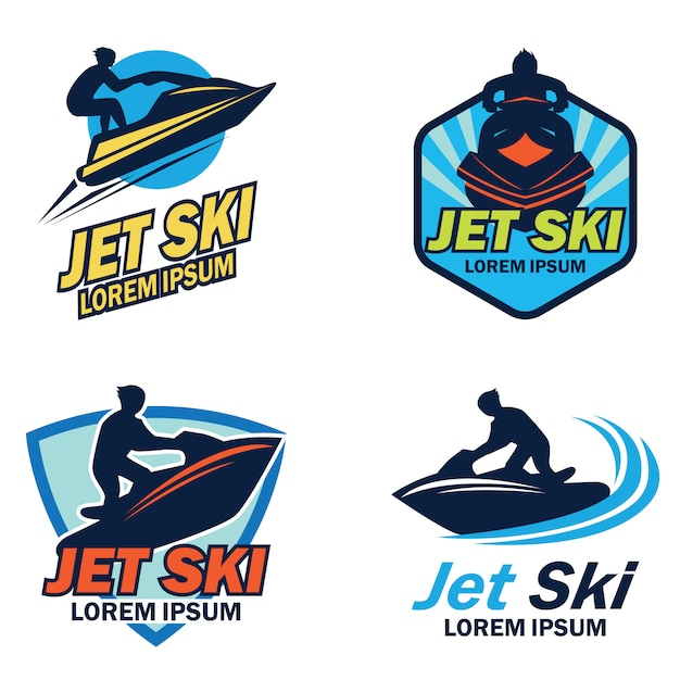 Logotipo de jet ski