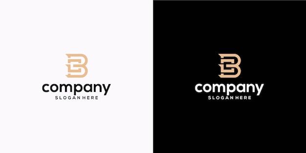 Vetor logotipo de letra inicial vetorial bc livre com design de swoosh para logotipo de empresa e negócio