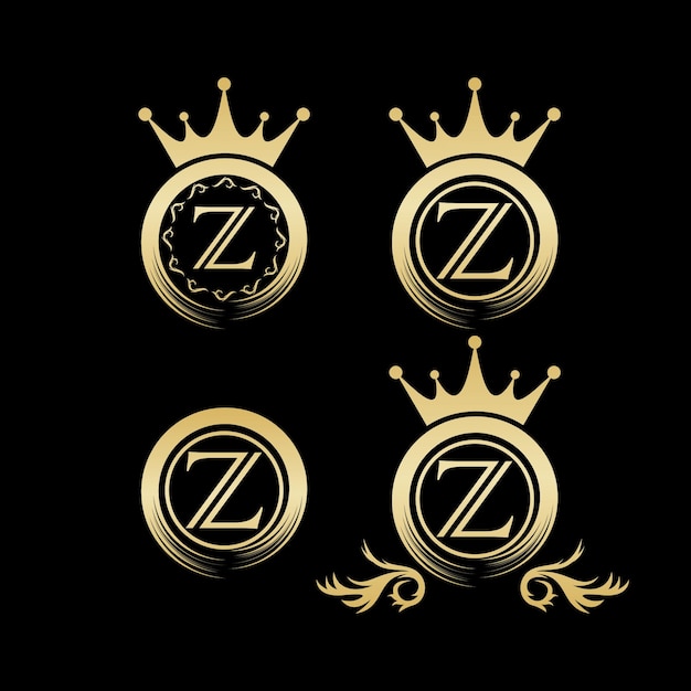 Logotipo de luxo, modelo, ilustração