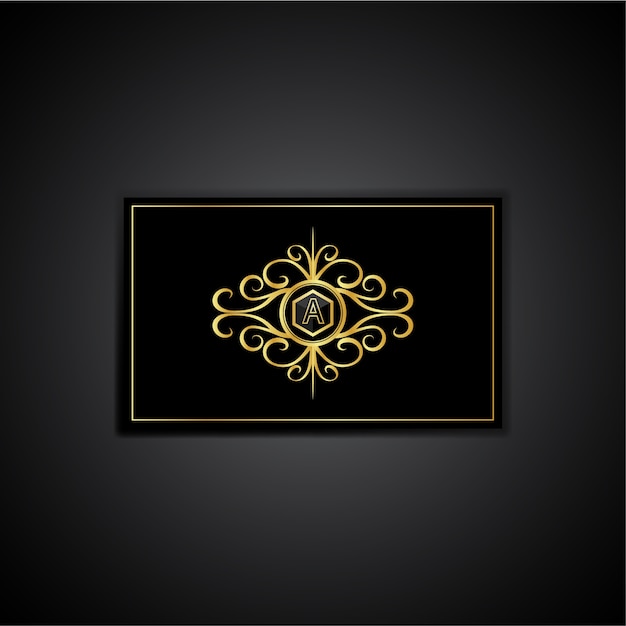 Vetor logotipo de luxo