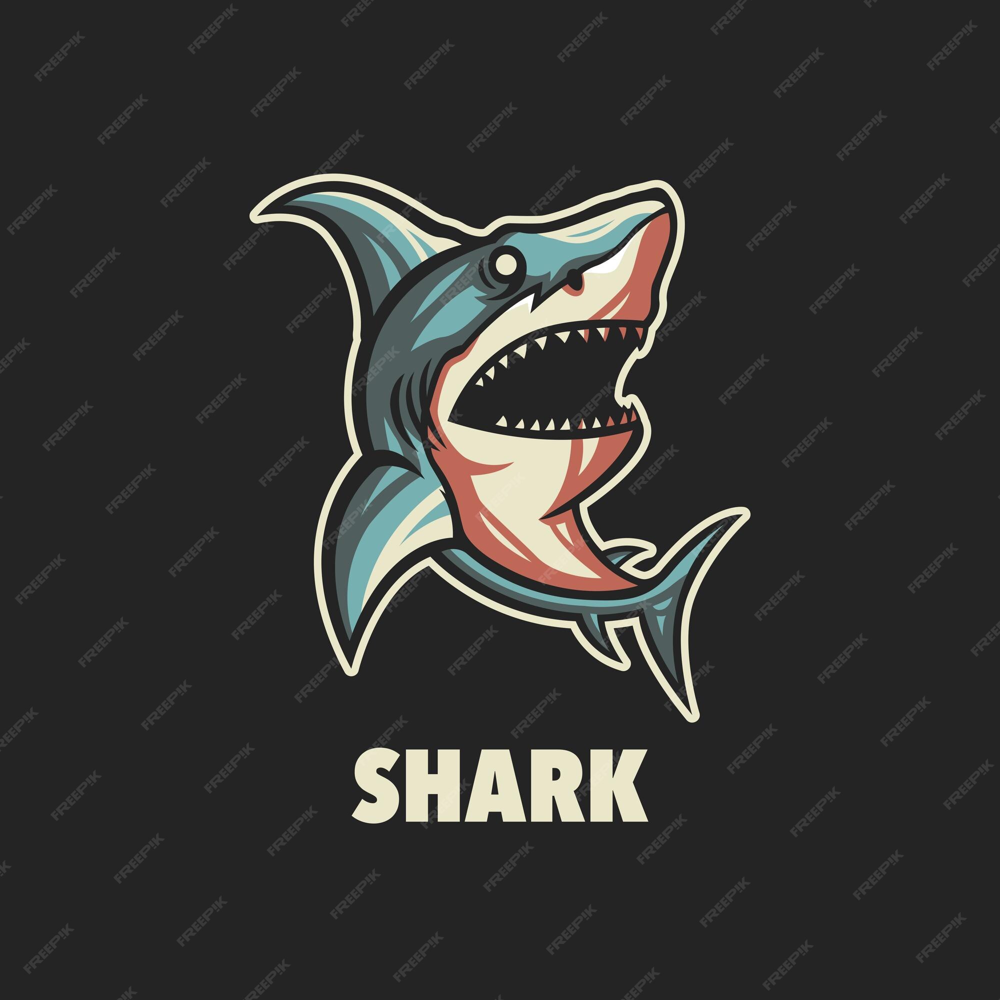 Shark Esport Gaming Logo Design Tubarão Jogos Emblema Logotipo Design  Ilustração PNG , Tubarão, Logo, ícones Imagem PNG e Vetor Para Download  Gratuito