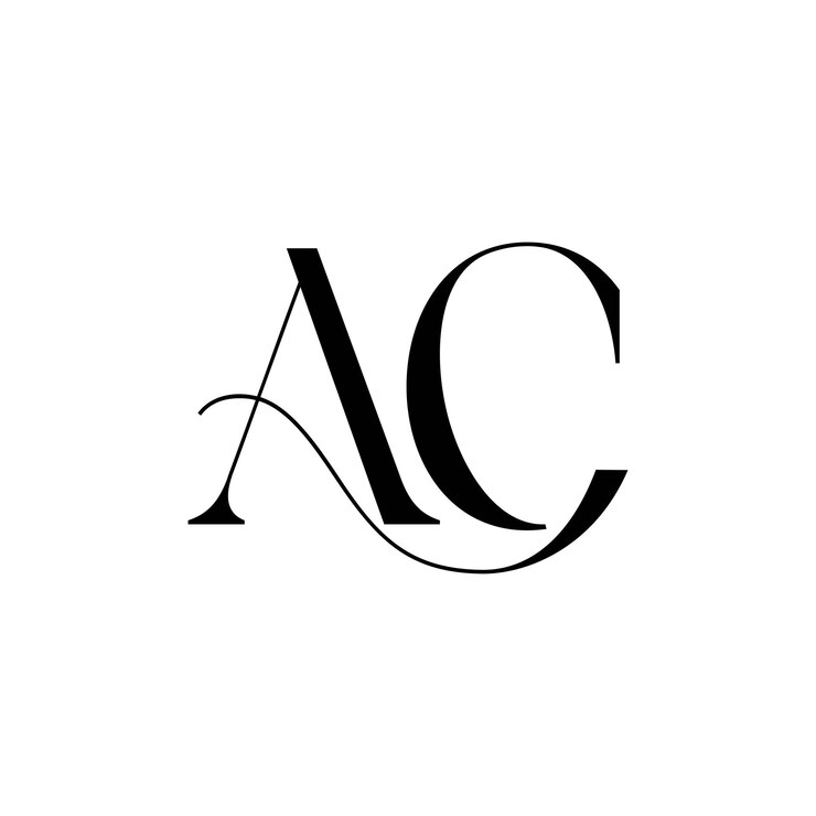 Logotipo de monograma ac