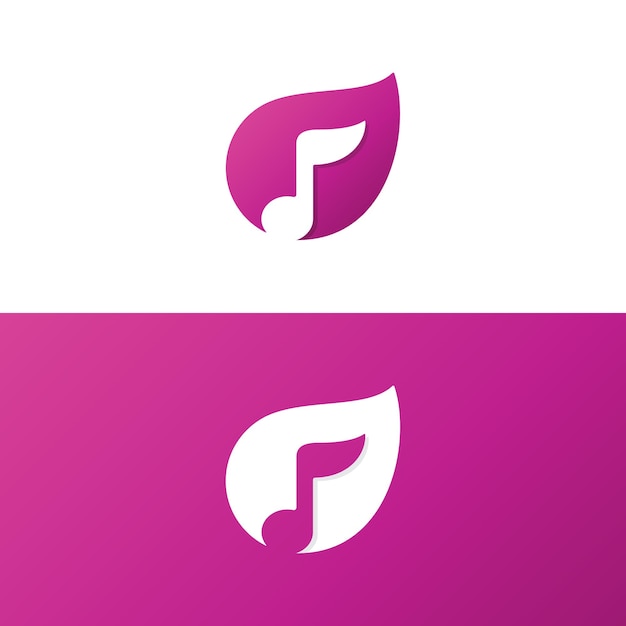 Logotipo de música para o seu negócio com conceito de logotipo moderno