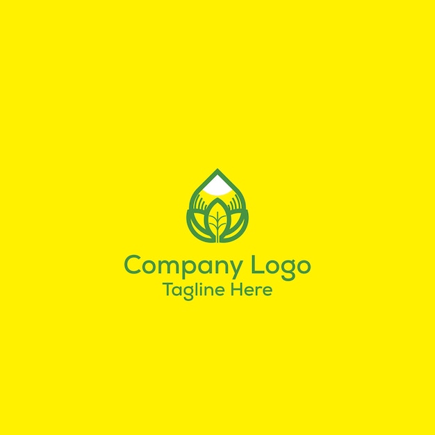 Logotipo de plantação