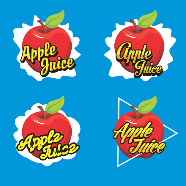 Logotipo de suco de frutas