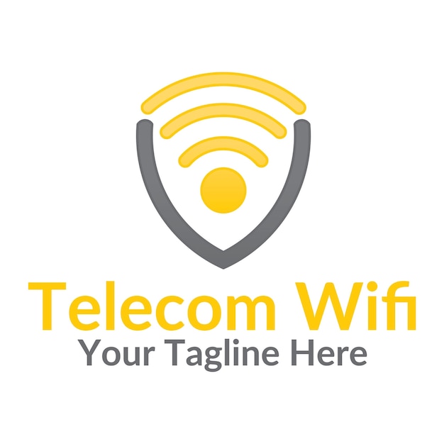 Logotipo de telecom wifi