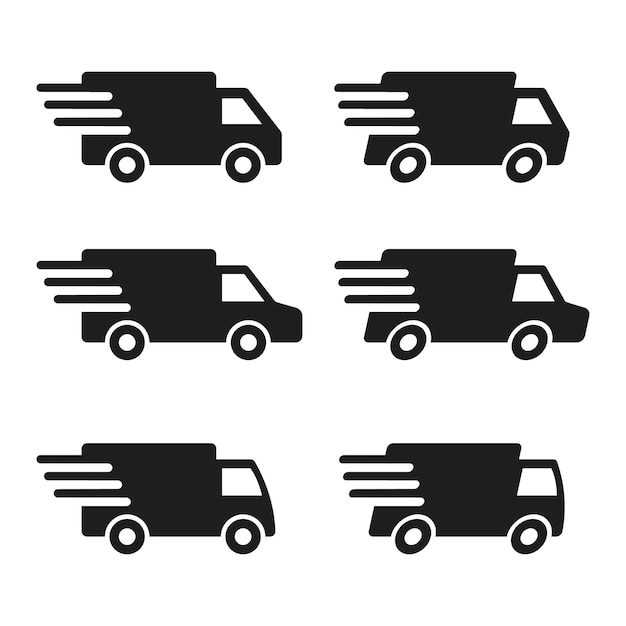 Logotipo de transporte ou entrega