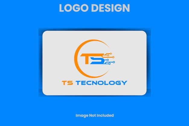 Vetor logotipo de uma empresa de tecnologia abstrata