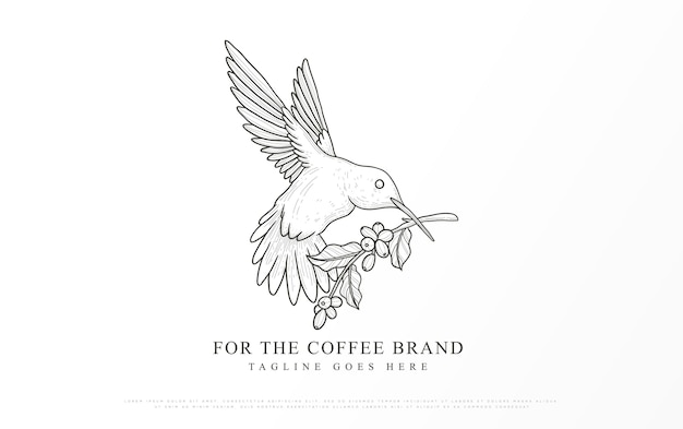 Logotipo de uma marca de café