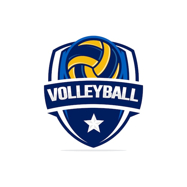 Logotipo de volleyball