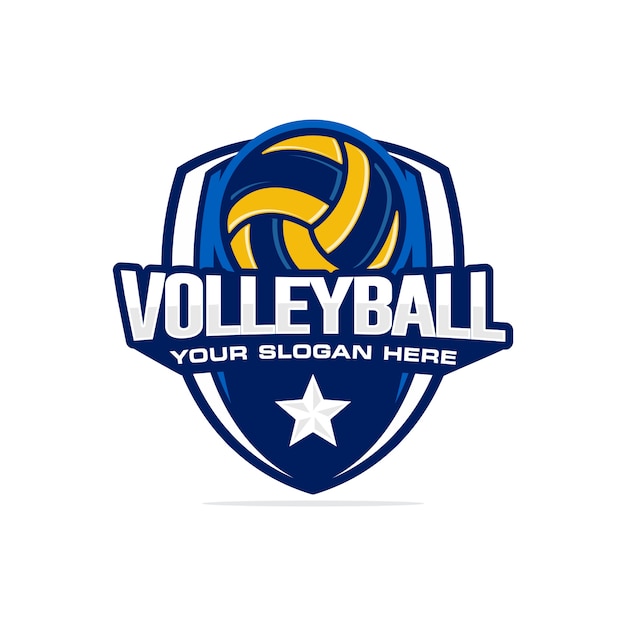 Logotipo de volleyball